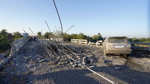 柬埔寨稱泰軍轟炸柬境內一(yi)座橋樑